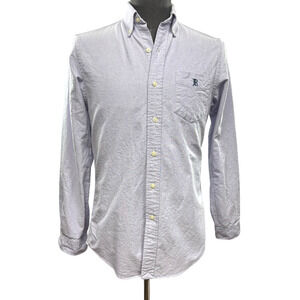 Ralph Lauren Rugby VTG 2004 University Oxford Button Down Lavender Size Small